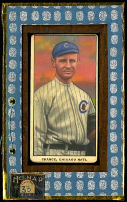 Picture, Helmar Brewing, T206-Helmar Card # 33, Frank CHANCE, Portrait, Chicago Cubs